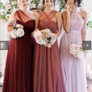 Revelry Bridesmaids Dress - French Blue Size 6